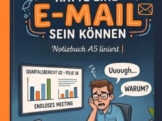 Notizbuch A5 liniert – Das lustige Büro-Geschenk für Kollegen & witziges Anti-Stress Tagebuch