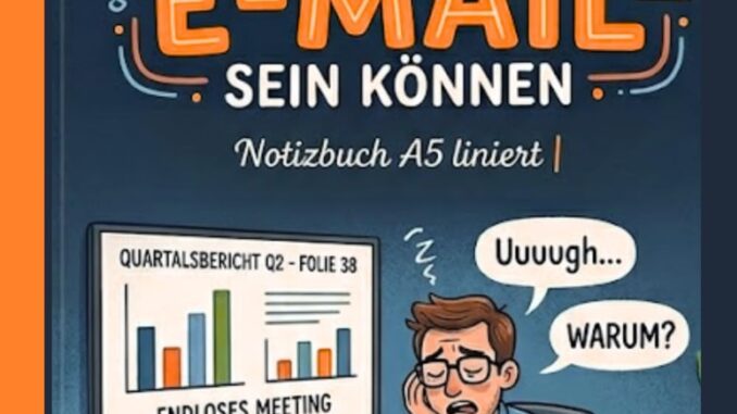 Notizbuch A5 liniert – Das lustige Büro-Geschenk für Kollegen & witziges Anti-Stress Tagebuch