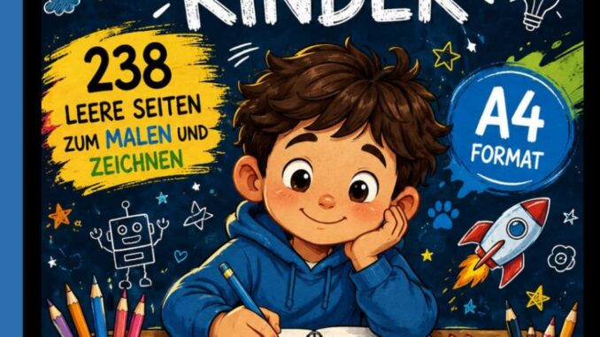 Skizzenbuch für Kinder