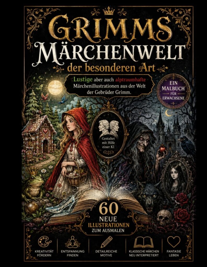 Grimms Märchen Malbuch